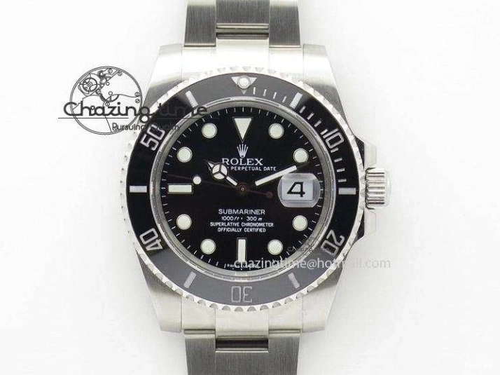 MiroTime 0226 Milgauss 116400 GV Noob 1:1 Green Sapphire Blue Dial on SS Bracelet A Thermal 3124